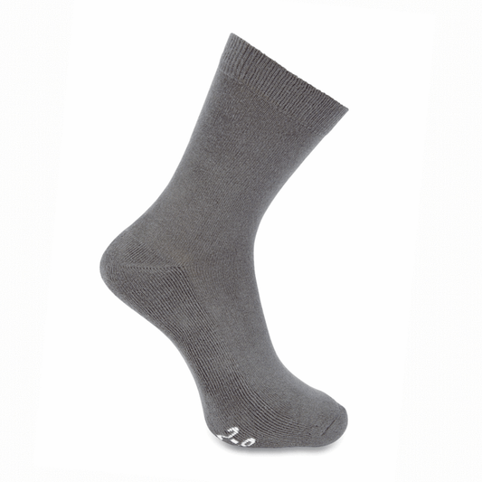 Belgravia School Essentials | Crew Socks (Twin Pack) - GREY